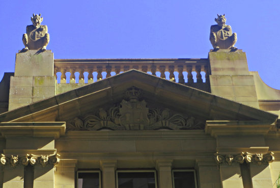 Printing Office, George Street, Brisbane. (Brismania)