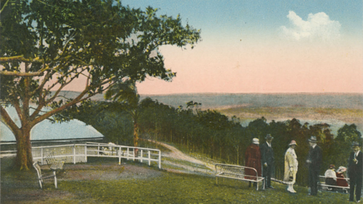 Mt Coot-tha, 1910. (Queensland Historical Atlas)