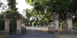 Main entrance gates at Toowong Cemetery, 2009.