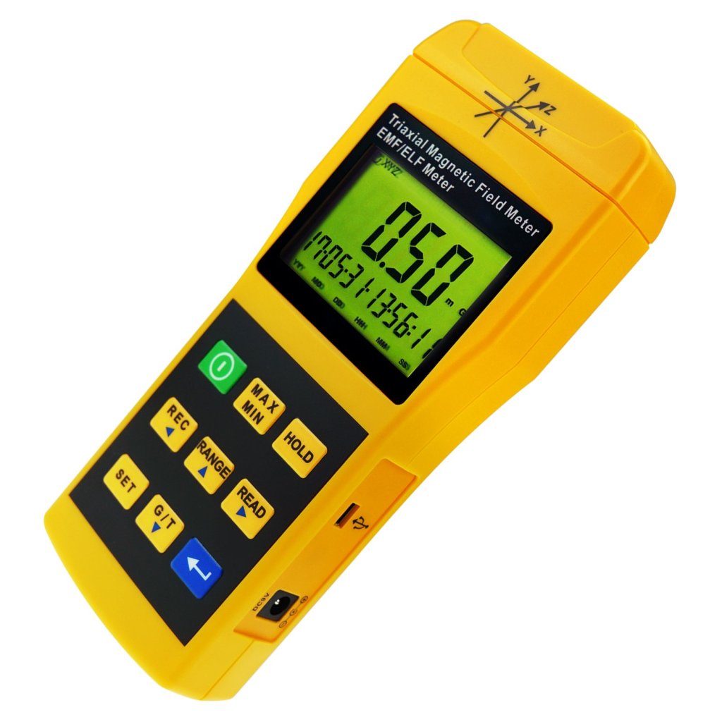 Electromagnetic field detector.