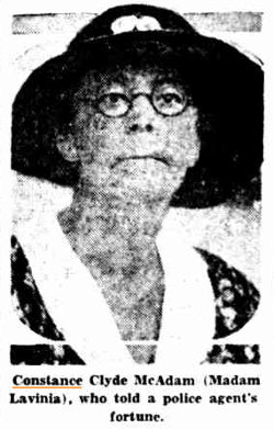Constance McAdam, 1935.