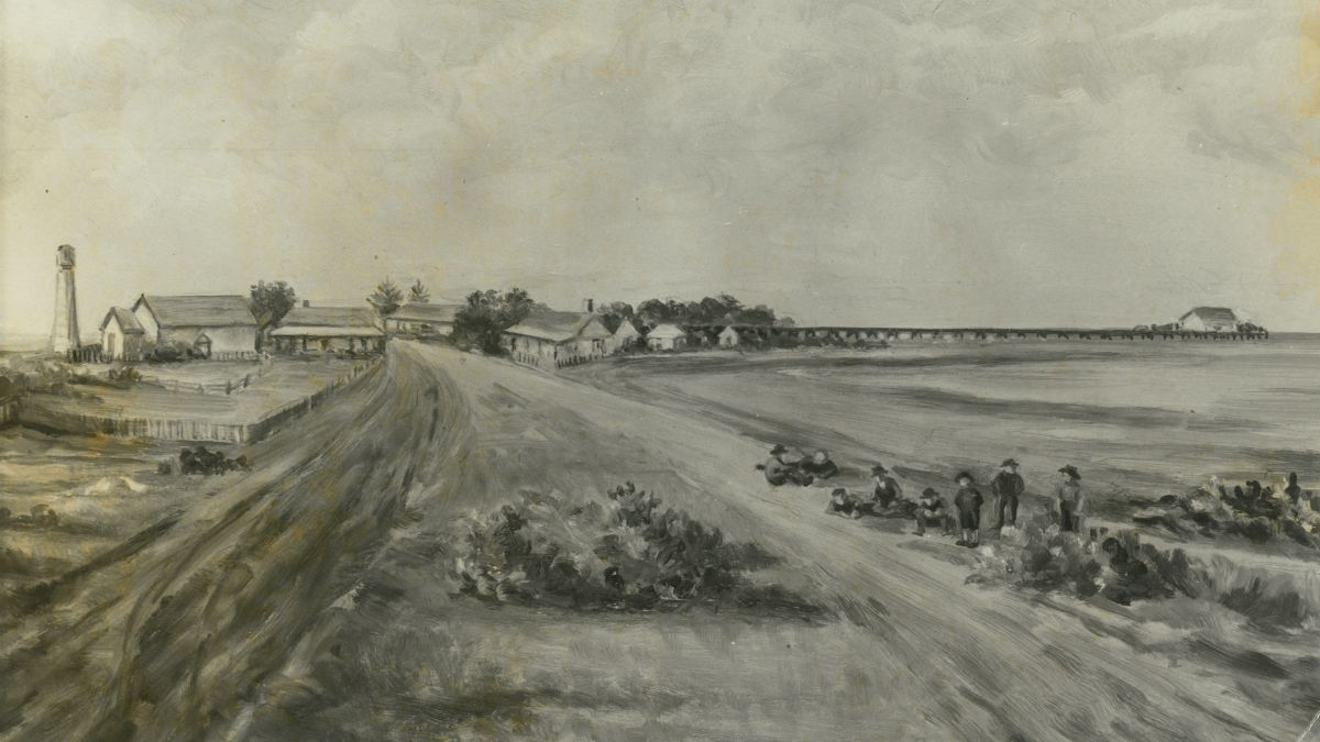 Image of Cleveland, 1885.